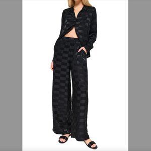NWT Cami NYC Medina Burnout Pant - Black Small